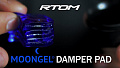 RTOM MOONGEL Dampers Pads CLEAR Демпферы для барабанов, 6 штук в упаковке, цвет прозрачный