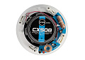 CVGaudio CX508 Потолочная двухполосная акустическая система 5”,  Hi-Fi, 20 Вт (RMS) / 40 Вт (max), 8 Ом, два варианта декоративных сеток в комплекте (с рамкой / без рамки), цвет белый