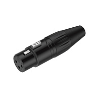 ROXTONE RX3FP-BT Разъем XLR кабельный, "мама", 3-контактный, цвет черный