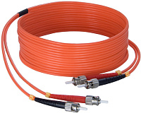 Procab FBS125/3 Дуплексный оптоволоконный кабель с разъемами ST/PC, 62,5/125 мкм (вилка-вилка), малодымный, без галогенов, 3 м