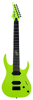 Solar Guitars A2.7LN  7-струнная электрогитара, цвет лимонный неоновый матовый
