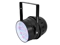 EUROLITE LED PAR-64 RGBA 10mm Short black Прожектор PAR в черном корпусе