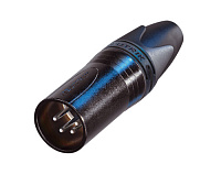 Neutrik NC4MXX-BAG кабельный разъем XLR male черненый корпус 4 контакта