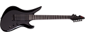 Schecter BLACKJACK A-7 BLK Гитара электрическая семиструнная, крепление грифа: клеенный