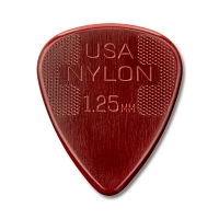 Dunlop 44P125 Nylon Standard 12Pack  медиаторы, толщина 1,25 мм, 12 шт.
