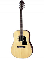 ARIA AW-35 N Гитара акустическая, верхняя дека из цельной ели, нижняя дека и обечайка из красного дерева
