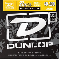 DUNLOP DBS40100 Stainless Steel Bass 40-100 струны для бас-гитары
