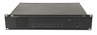 Proel DIGI8 Рэковый цифровой модуль для записи и воспроизведения 8-ми сообщений до 3-х минут каждое, таймер, функция alarm, диапазон воспроизведения частот (-3dB) : 50-15kHz, Signal to noise ratio: >75 dB, Размер: 483х88х370, 2U 19" rack. Вес 6,5 кг