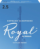 RICO RIB1025 Набор тростей для саксофона сопрано №2.5, 10 штук в упаковке