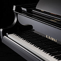 Kawai GL-50 M/PEP  рояль, длина 188 см, черный полированный, покрытие клавиш акрил/фенол