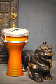 YUKA DRBTC5-10GLD  Турецкая дарбука, цвет: золотой, размер: 5' (13см) x 10' (24см), материал: алюминий, пластик