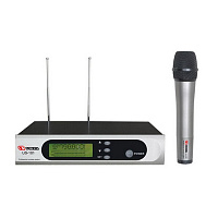 VOLTA US-101 (592-611.8MHz) Микрофонная 100-канальная радиосистема с ручным динамическим микрофоном 