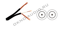 Mogami 2947-00 двойной коаксиальный кабель HF Coax 75Ом (#27AWG) 2х3,0мм черный