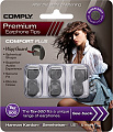 COMPLY Tsx-500 BLK-SM 3pr серия Comfort Plus, 3 пары амбюшур для наушников, размер S маленький, цвет черный, материал - полиуретановая пена и термопластичный эластомер
