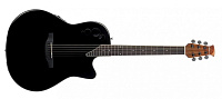 APPLAUSE AE44II-5S Elite Mid Cutaway Black Satin электроакустическая гитара (Китай)