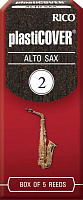 RICO RRP05ASX200 Plasticover трости для саксофона альт №2, 5 штук в упаковке