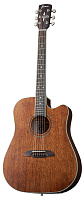 Framus FD 14 M NS CE  электроакустическая гитара Dreadnougnt, Fishman, цвет натуральный