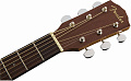 FENDER CP-60S Parlor Sunburst WN Акустическая гитара парлор, топ массив ели, накладка орех, цвет санберст