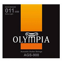 Olympia AGS900  струны для акустической гитары, Bronze, калибр: 11-15-23w-30-39-50