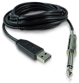 Behringer GUITAR2USB  гитарный USB-аудиоинтерфейс (кабель), 44.1кГц и 48 кГц, длина 5 м