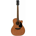 JET JGAE-255 OP электроакустическая гитара, гранд аудиториум, кедр/красное дерево, цвет натуральный, open pore
