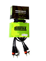 NordFolk NRC174/3M  кабель RCA  RCA, литые разъёмы, 3 м