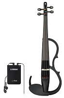 Yamaha Silent YSV104BL  электроскрипка с пассивным питанием, 4 струны, чёрная