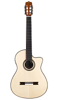 CORDOBA FUSION 12 MAPLE электроакустическая классическая гитара с вырезом, цвет натуральный