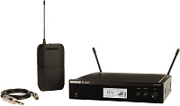 SHURE BLX14RE/CVL M17 662-686 MHz радиосистема c петличным микрофоном CVL, крепление в рэк в комплекте