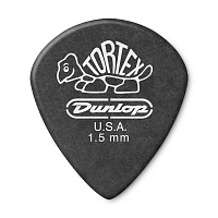 Dunlop 482P150 Tortex Pitch Black Jazz III 12Pack  медиаторы, толщина 1,5 мм, 12 шт.