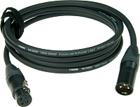 KLOTZ M5FM10 готовый микрофонный кабель MC5000,10м, XLR/F Neutrik, металл - XLR/M Neutrik, металл