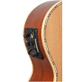 LANIKAI CDST-CET укулеле-тенор со звукоснимателем и вырезом, массив кедра/красное дерево, чехол 10 мм в комплекте
