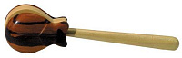 GEWA CASTANETS Indian rosewood Single Кастаньета на ручке из палисандра, индийский палисандр, 1 шт