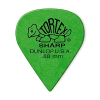 Dunlop 412P088 Tortex Sharp 12Pack  медиаторы, толщина 0,88 мм, 12 шт.