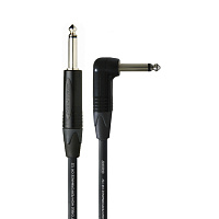 Cordial CPI 6 PR инструментальный кабель угловой моно-джек 6,3 мм/моно-джек 6,3 мм, разъемы Neutrik, 6,0 м, черный