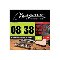 Magma Strings GE100N Струны для электрогитары 8-38, серия Nickel Plated Steel