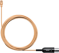 SHURE TL47T/O-MTQG-A Петличный всенаправленный микрофон TwinPlex, естественная передача звука, низкая чувствительность, кабель 1.6 м