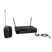 SHURE SLXD14E/85 H56 радиосистема с поясным передатчиком SLX-D и микрофоном WL185, 518-562 МГц