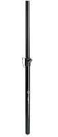 K&M 21347-000-55 соединительная раздвижная стойка для акустических систем с резьбой М20, высота 905-1385 мм, диаметр трубы 35 мм, цвет черный