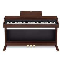 Casio AP-270BN  цифровое фортепиано, 88 клавиш, 192-голосная полифония, 22 тембра, 4 хоруса, 4 реверберации, цвет коричневый