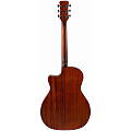 JET JGAE-255 OP электроакустическая гитара, гранд аудиториум, кедр/красное дерево, цвет натуральный, open pore