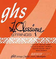 GHS 2380 LA CLASSIQUE набор струн для классической гитары, нейлон / серебро, 29-46