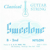 LA BELLA S2 вторая нейлоновая струна для классической гитары