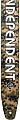 DUNLOP SK8-01 Indy Camo Ремeнь гитарный, широкий, синтетическая кожа, цифровой камуфляж, лого Independent