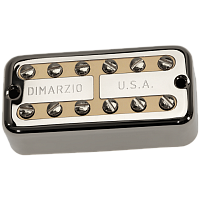 DiMarzio DP293NCR PAF'TRON NECK звукосниматель для электрогитары, хамбакер, никель/кремовый