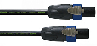 Cordial CRL 20 LL спикерный кабель Speakon 4-контактный/Speakon 4-контактный, разъемы Neutrik, 20,0 м, черный