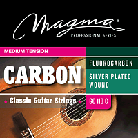 Magma Strings GC110C  Струны для классической гитары, серия Fluorocarbon Silver Plated Wound, обмотка посеребрённая, натяжение Medium Tension