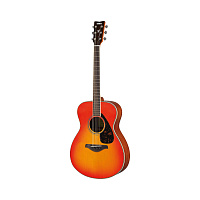 Yamaha FS820 AB  акустическая гитара, верхняя дека массив ели, цвет AUTUMN BURST