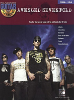 HL00701906 - Guitar Play-Along Volume 134: Avenged Sevenfold - книга: Играй на гитаре один: Avenged Sevenfold, 80 страниц, язык - английский