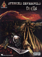 HL00690820 - Avenged Sevenfold: City Of Evil (TAB) - книга: гитарные табулатуры на песни группы Avenged Sevenfold, 214 страниц, язык - английский